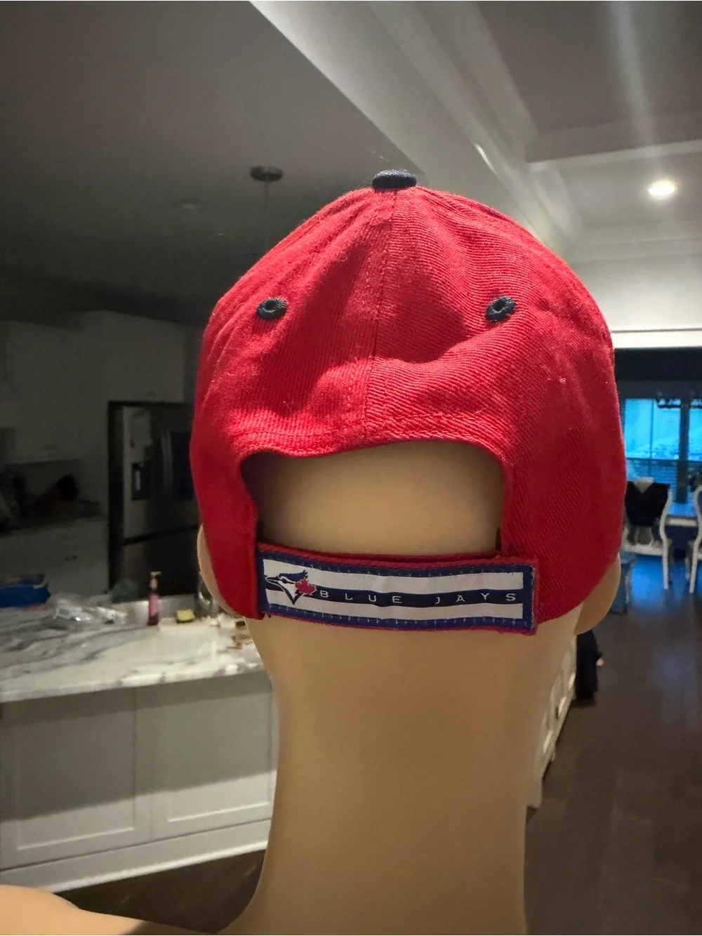 MLB Toronto Blue Jays MLB Youth Adjustable Baseball Cap (Red)